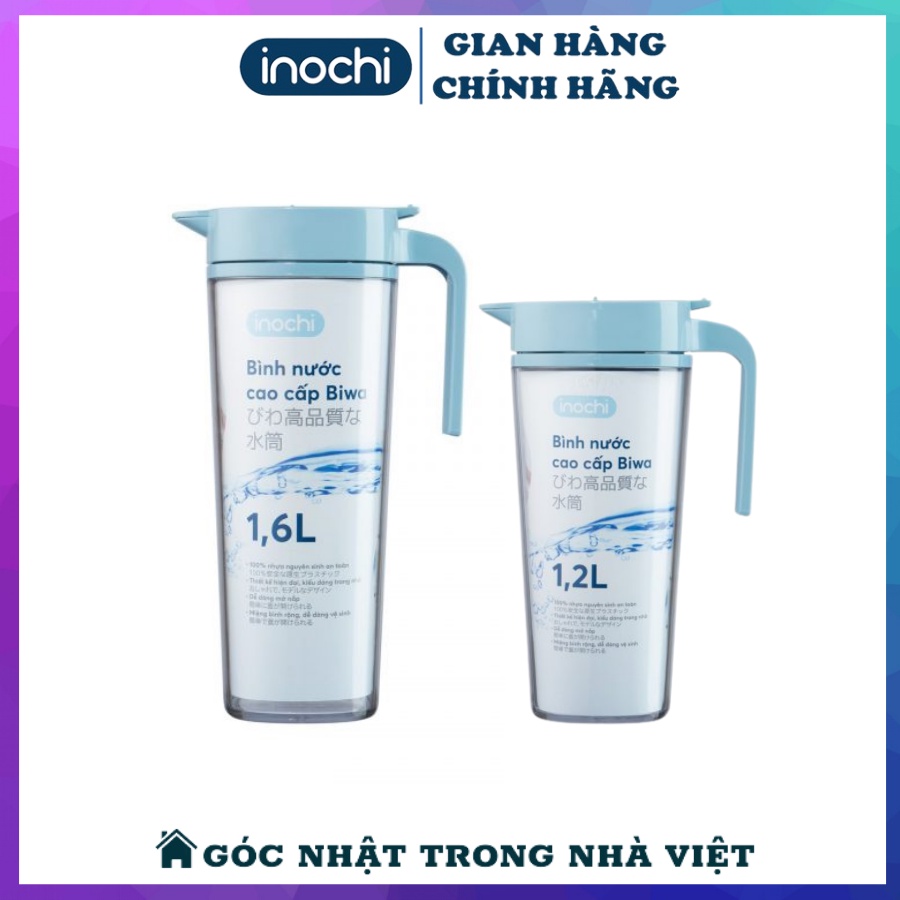 Bình Đựng Nước Cao Cấp BIWA INOCHI Dành Cho Nhà Bếp, Phòng Ăn, Phòng Khách 1.2L - 1.6L