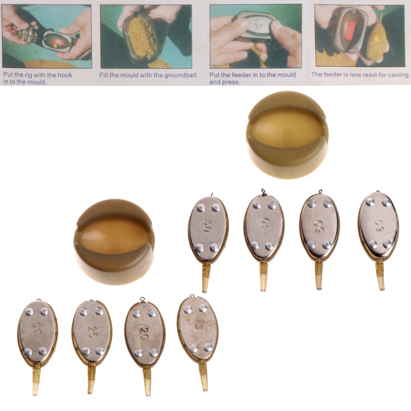 Bộ Khuôn Nhựa Cho Cá Ăn Tháo Lắp Nhanh Tiện Dụng