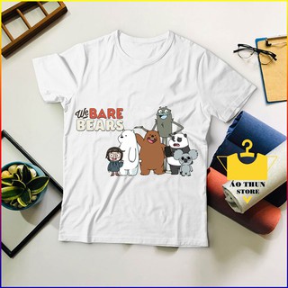 Áo Phông 3 con gấu - We Bare Bears