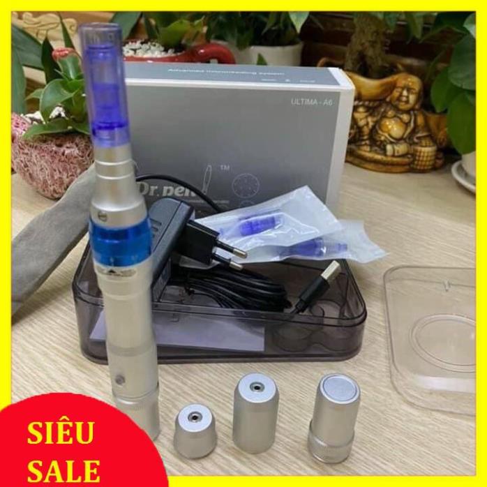 Máy Phi Kim A6 | Máy Drpen A6 | Máy Lăn Kim Cấy Phấn Cấy Tảo Dr Pen A6