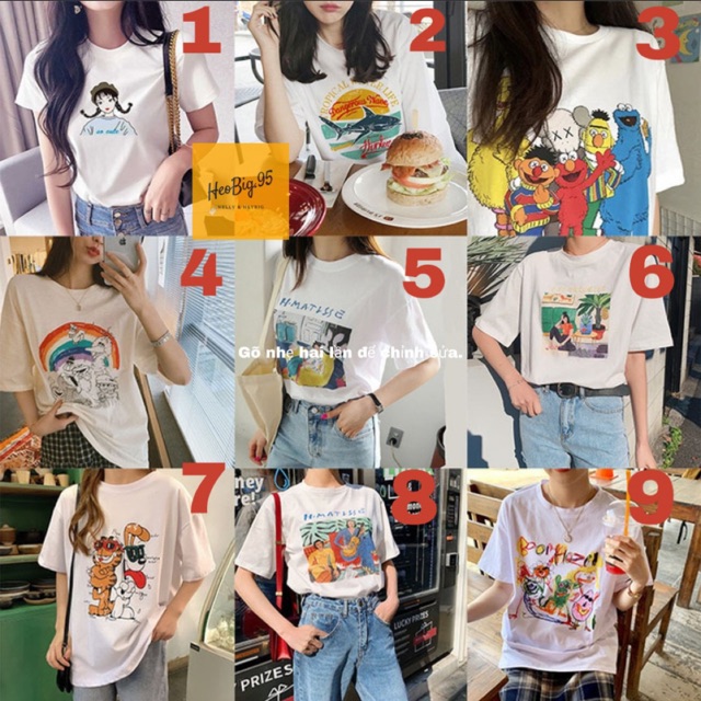 [SẴN] ÁO THUN Ulzzang