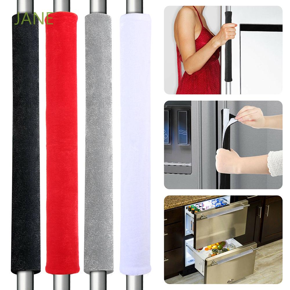 Set 2 Vỏ Bọc Tay Cầm Tủ Lạnh Bằng Vải Nhung Chống Tĩnh Điện