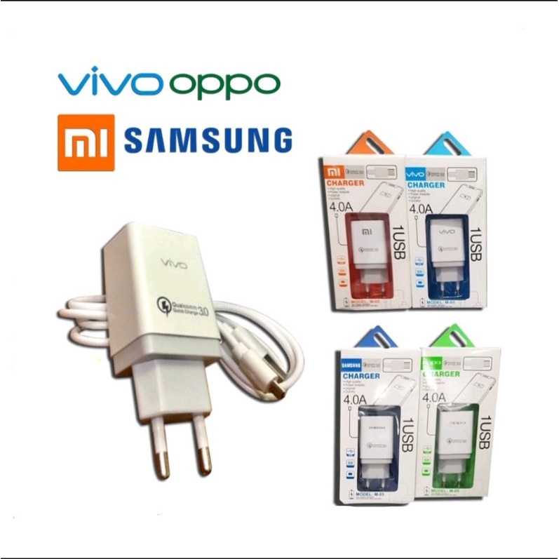 Củ sạc nhanh 3A Qualcomm cho Samsung / Vivo / Oppo / Xiaomi / Realme