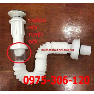 {CHỐNG HÔI TUYỆT ĐỐI} Ống Xả XiPhong Bồn Rửa Mặt Lavabo X05 XẢ RUỘT GÀ CAO CẤP HÀI LÒNG MỌI NHÀ XẢ RUỘT GÀ TRẮNG