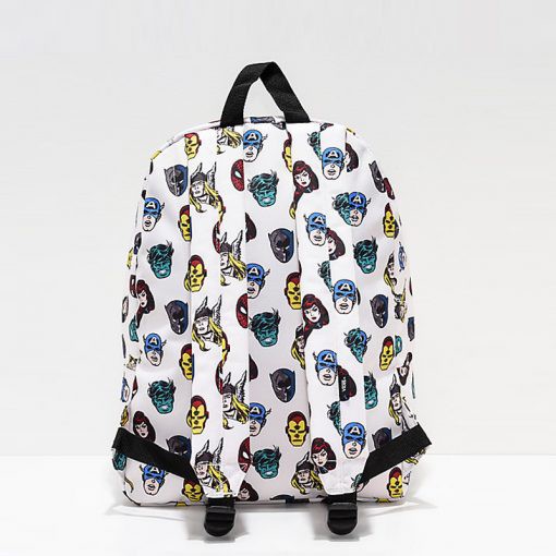 Balo Van.s x Marvel Old Skool Backpack - White [Auth-Chính Hãng] - Siêu Đẹp