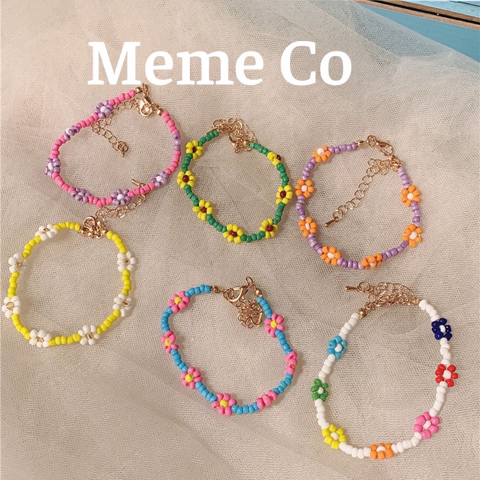 Vòng tay chuỗi hạt nhiều màu sắc Handmade