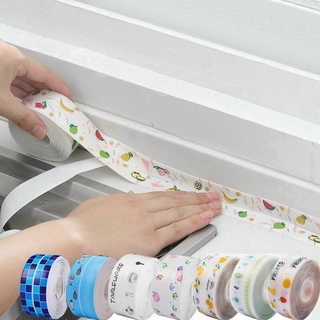 Băng dính dán mép tường chống thấm đa năng khổ 3,8cm dài 3m