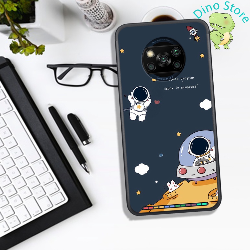 Ốp Lưng XIAOMI POCCO X3/POCCO X3 PRO , In hình Astronuats Chibi cực đẹp.