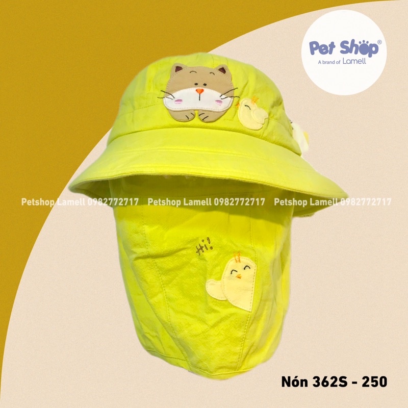 Nón khẩu trang người lớn Thương Hiệu PETSHOP NCZ-362 chất cotton thoáng mát