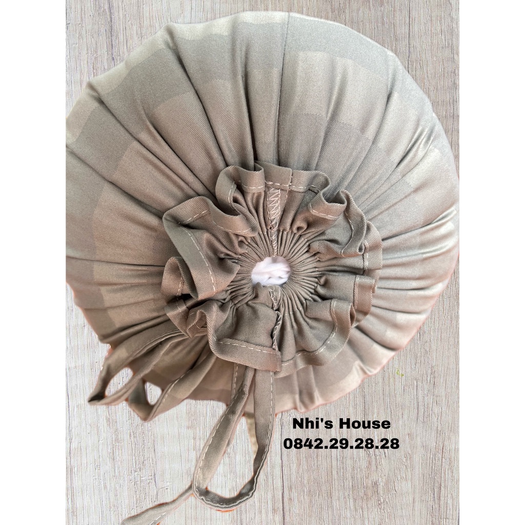 Vỏ gối ôm cotton 3F màu theo bô ga gối 3F phong cách khách sạn | BigBuy360 - bigbuy360.vn