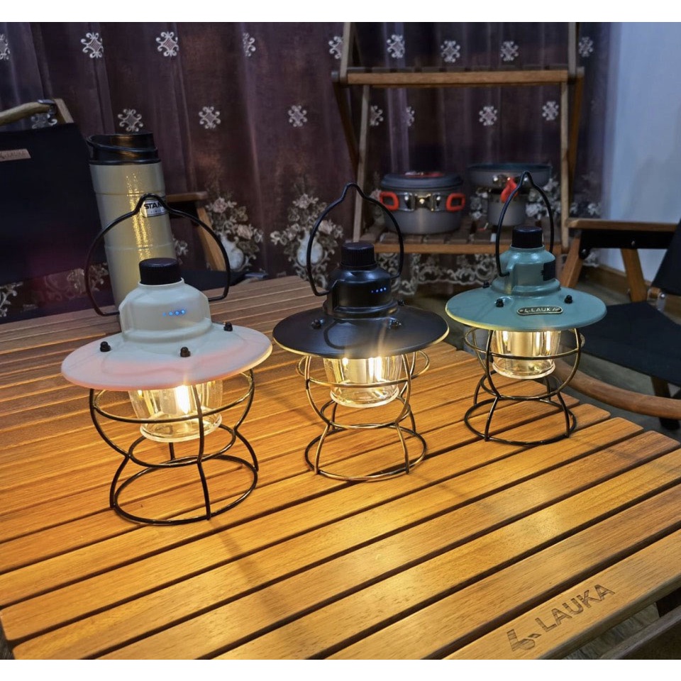 Đèn Dã Ngoại Đi Bão Dùng Sạc Tích Điện Mountainhiker 3 Chế Độ Sáng - Bảo Hành 6 Tháng