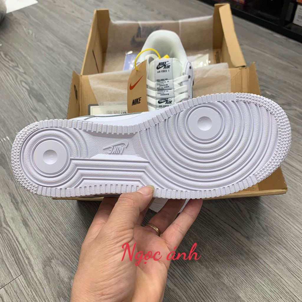 Giày af1 trắng SWOOSH siêu  cấp,full phụ kiện