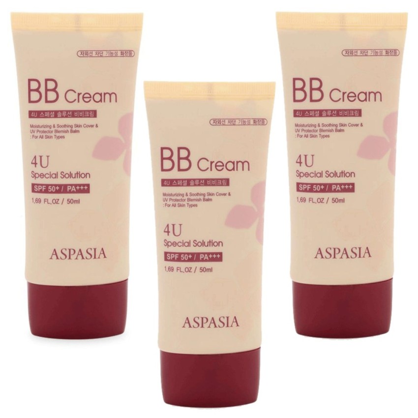 Kem nền Aspasia 4U Special BB Solution Cream SPF50 Pa+++ 50ml