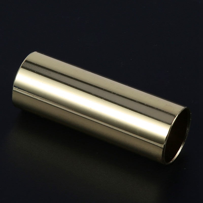 1pc Guitar Slide Golden Stainless Steel Finger Knuck