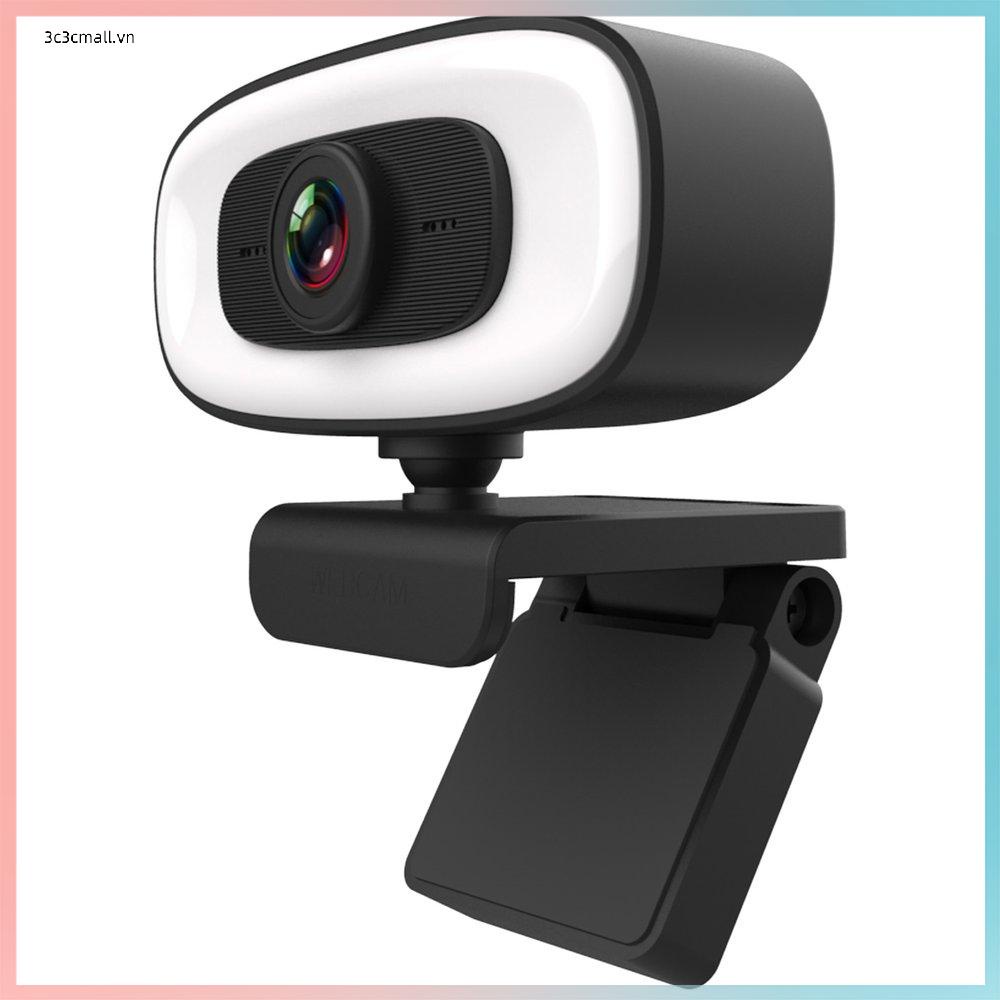 ⚡chất lượng cao⚡Computer Camera Ultra-high-definition 2K Live Camera Whitening Fill Light | BigBuy360 - bigbuy360.vn