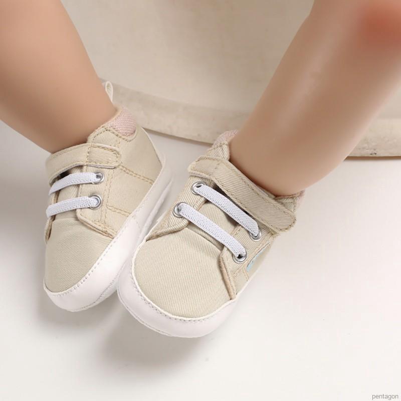 Giày Sneaker đế mềm chống trượt hợp thời trang cho bé trai từ 0-18 tháng tuổi