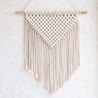 Rèm macrame treo trang trí theo phong cách Tây Âu