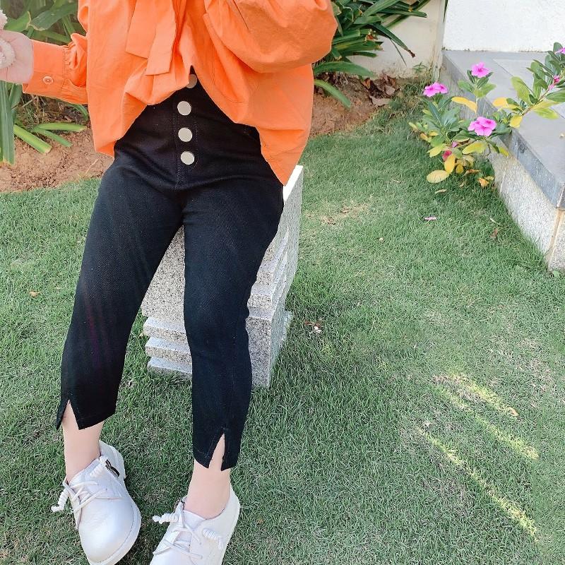 Quần legging lưng cao thời trang dành cho bé gái