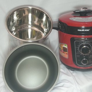 Lòng nồi áp suất Inox dung tích 4 lít, 5 lít, 6 lít cho Nồi áp suất đa năng