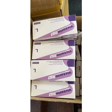 Hot | Hot  Găng Tay Victorya Bay TPE Hộp 100 Chiếc, Găng Tay Làm Bếp, Găng Tay Vệ Sinh, Găng Tay Đồ Ăn