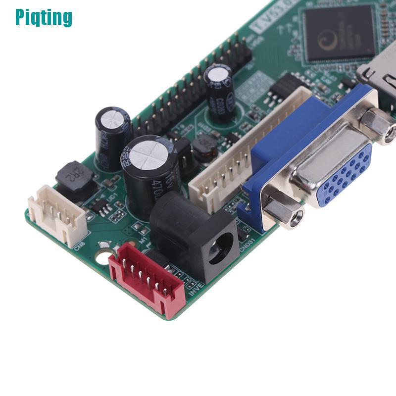 【Piqting】T.V53.03 Universal LCD TV Controller Driver Board V53 analog TV motherboard