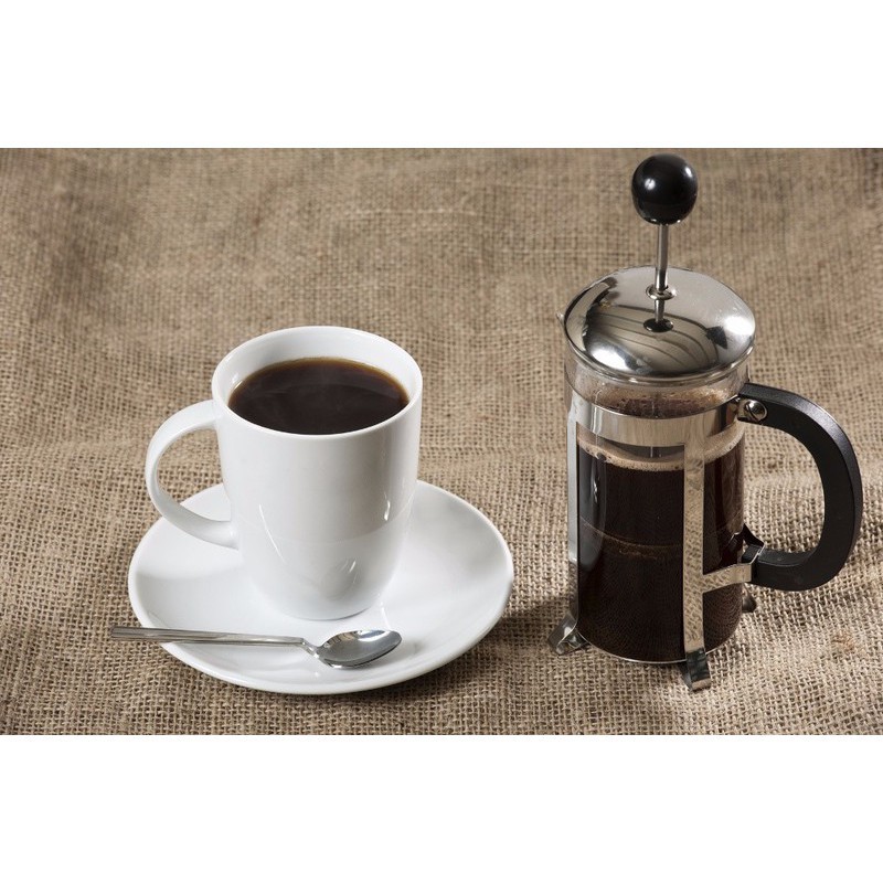 Bình Pha Cafe Kiểu Pháp 350ml (Bạc) - Bình pha cà phê french press - Dùng để pha trà hay cà phê "