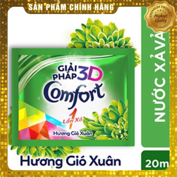 Dây 10 Gói Nước Xả Vải Comfort 1 lần xả/Đậm Đặc