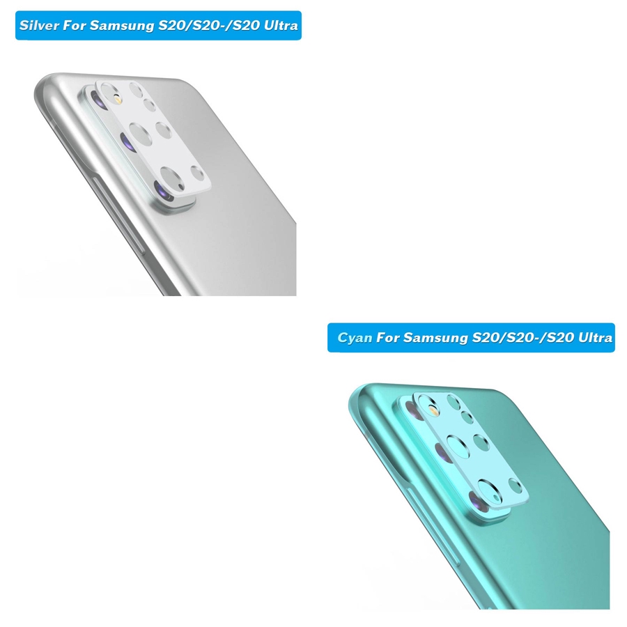 Miếng dán kim loại bảo vệ máy ảnh chống trầy cho điện thoại Cho Samsung Galaxy S20 Plus Note 20 Ultra
