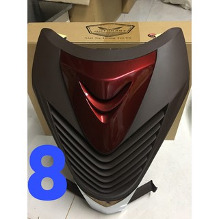 Mặt nạ Vision kiểu SH 2014-2019 màu Đỏ đô-nâu Tân Thành