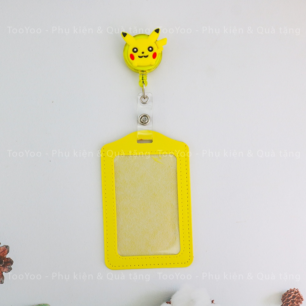 Yoyo co rút và bảng tên nhân viên hình DORAEMON, PIKACHU dễ thương cute BK00029