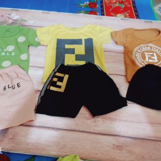 Combo 5 bộ quần áo cho bé
