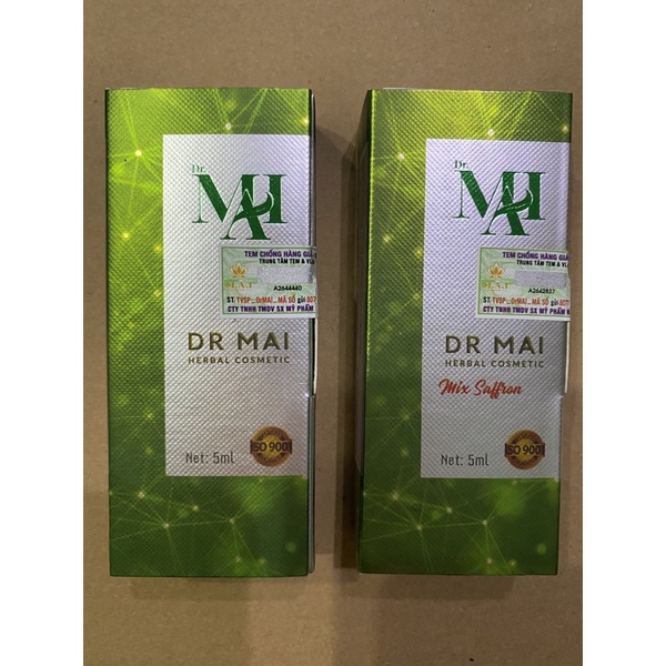 Serum ngừa mụn sạch mụn Dr Mai Nguyên chất - Mix saffron