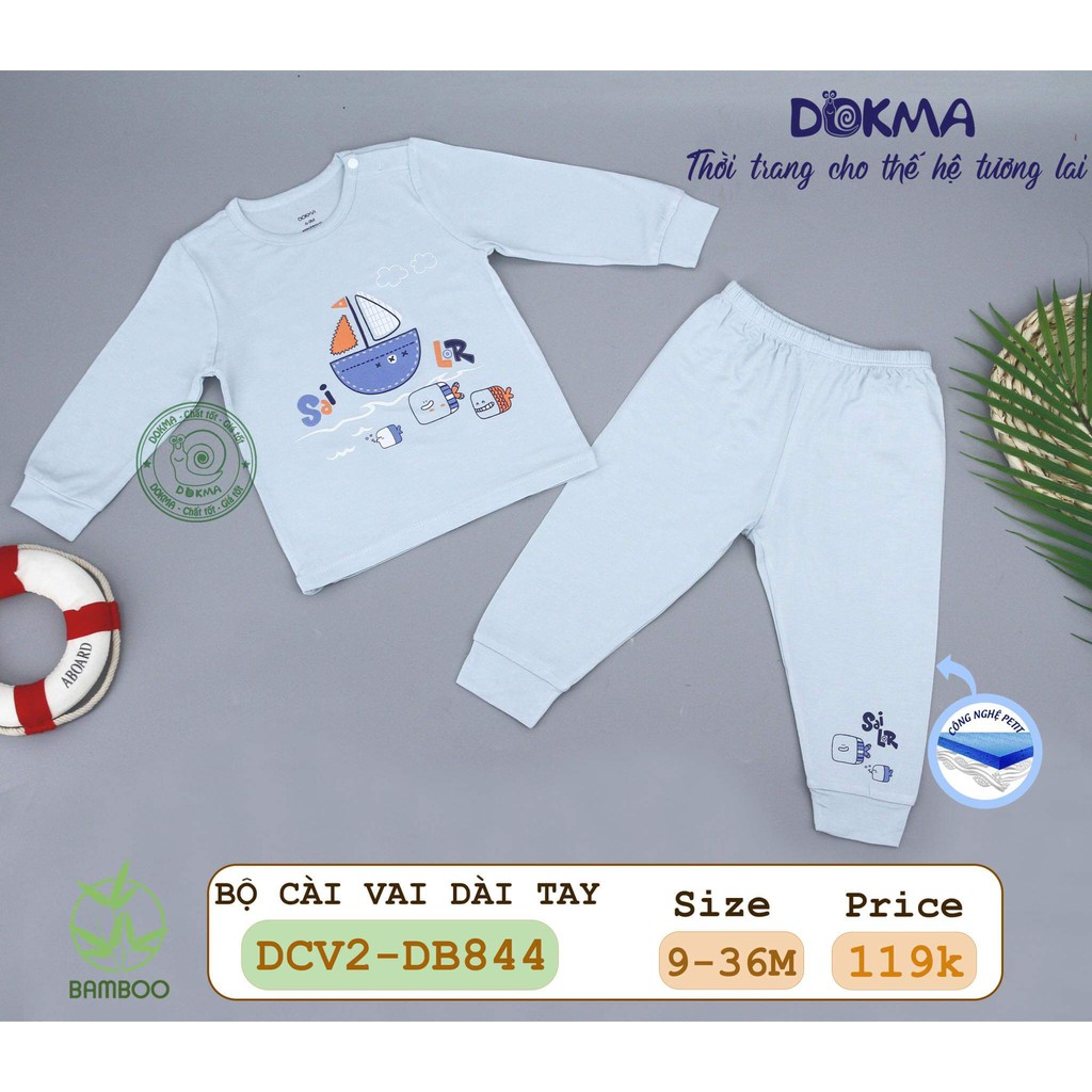 Bộ cài vai dài tay Dokma