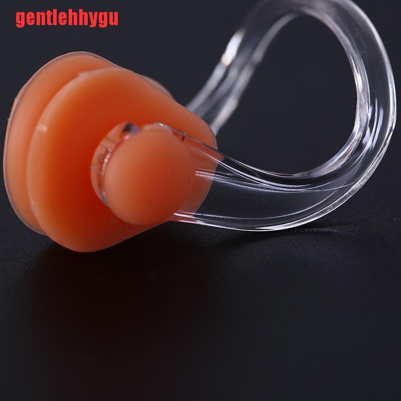 1 Bộ Nút Silicone Bịt Tai Và Mũi Chống Thấm Nước Khi Bơi