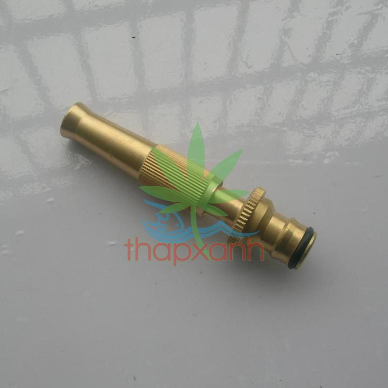 Bộ vòi xịt nước tưới cây, Rửa xe BDT-5213 Vòi xịt đồng VOI-6 + 15m dây 16mm