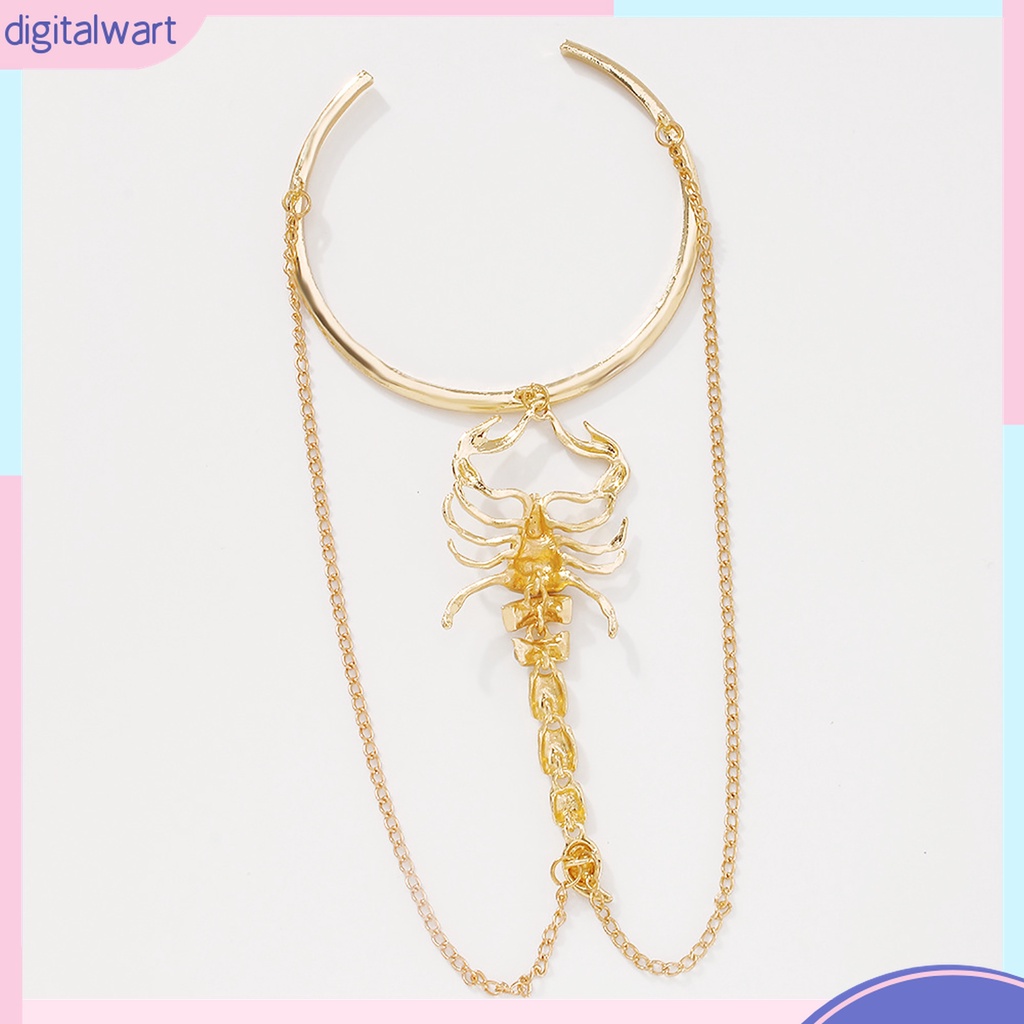 {digitalwart} Vòng Đeo Cánh Tay Dạng Trên Hình Bọ Cạp Gothic Lâu Trôi Sáng Lấp Lánh Dành Cho Câu Lạc Bộ Câu Lạc