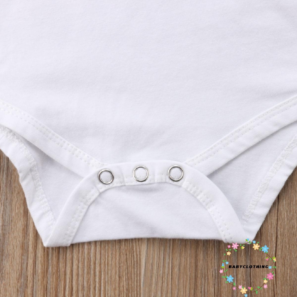 ღWSVღNewborn Kids Baby Girls Outfit Floral Clothes Romper Jumpsuit Bodysuit+Pants Set