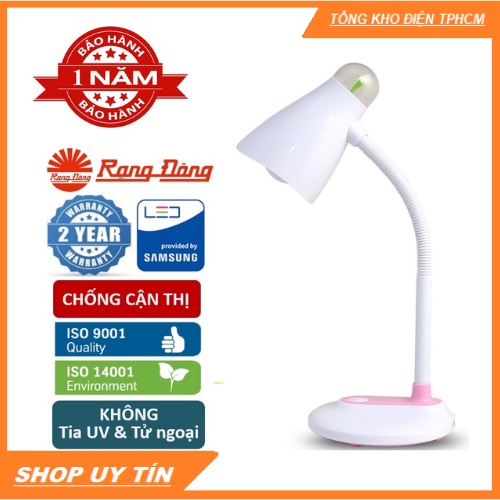 Đèn học Rạng Đông RD-32 để bàn bảo vệ mắt, tiết kiệm điện, chống cận thị - HÀNG CHÍNH HÃNG