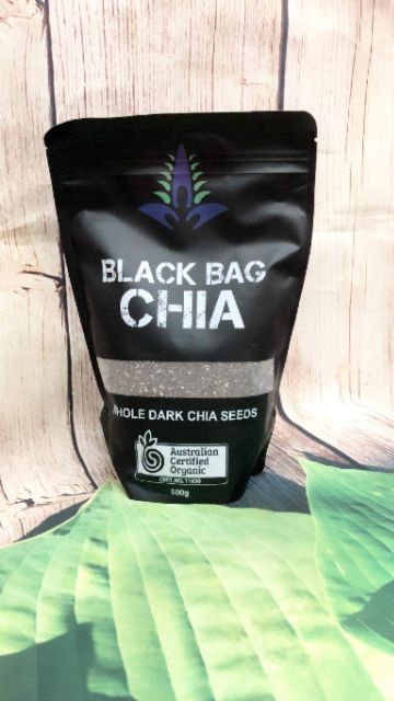 [ 1kg ] BLACK BAG CHIA hạt Chia Đen hữu cơ Úc