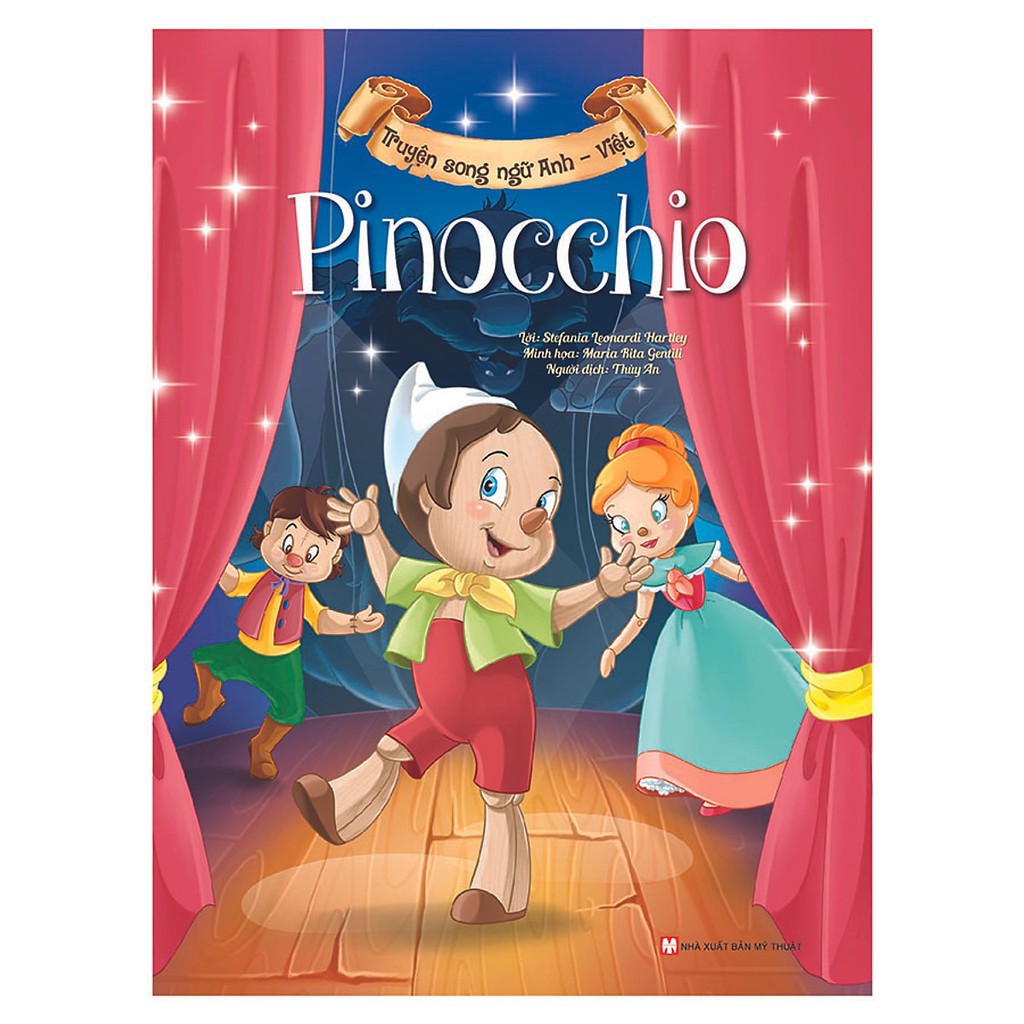 Sách - Truyện Song Ngữ Anh - Việt: Pinocchio