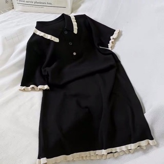 [order] đầm dáng suông len