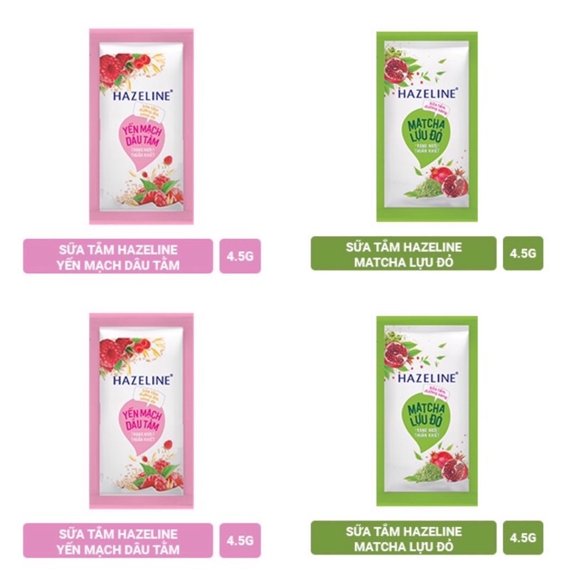 Dây sữa tắm Hazeline - chính hãng