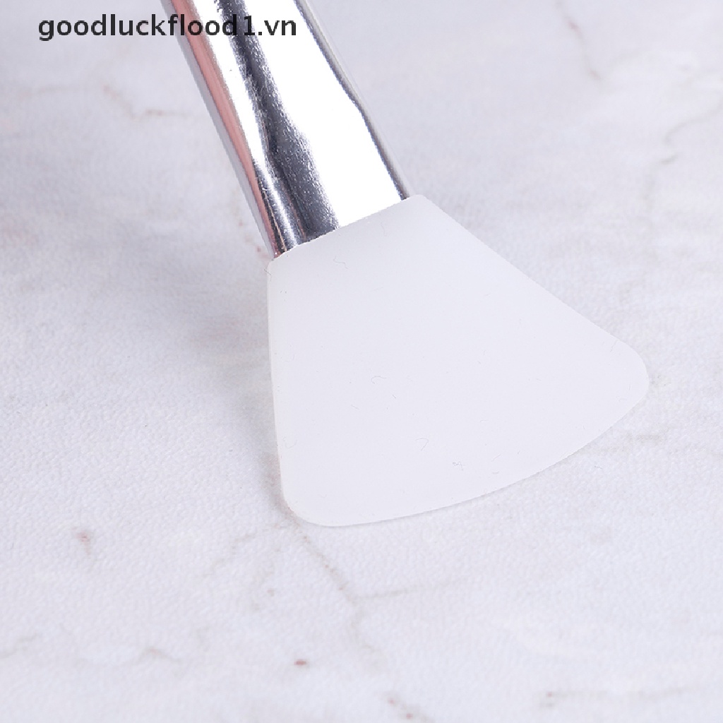 Cọ silicone Đầu Phẳng Chăm Sóc Da Mặt Tiện Dụng