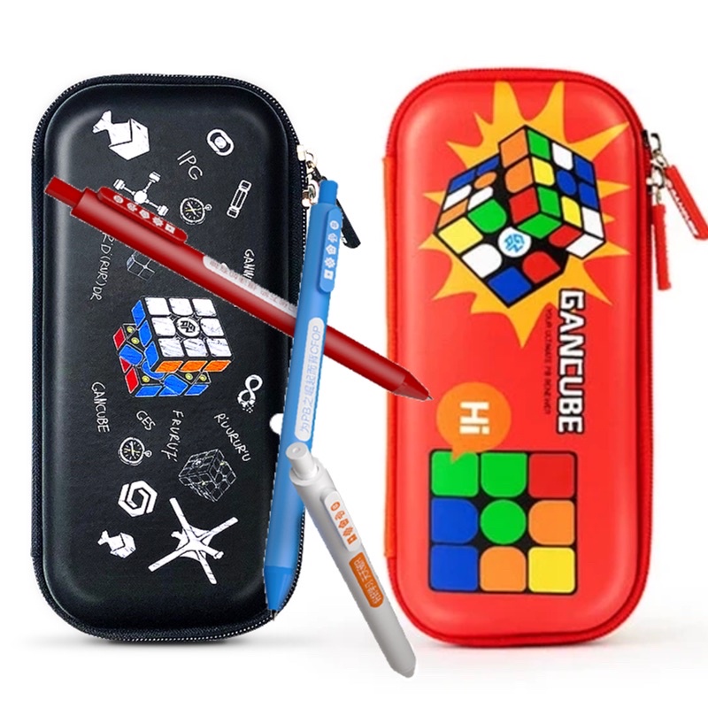 Hộp bút Gan và bút bi chính hãng Gan Cube Rubik Nha Trang