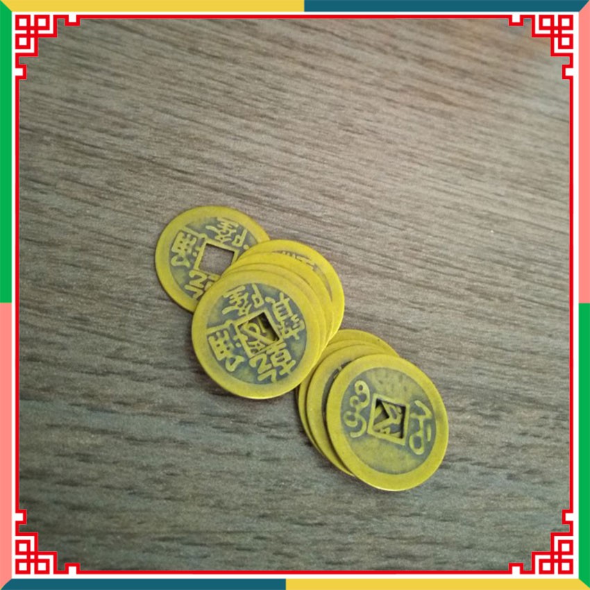 Đồng xu Càn Long Thông Bảo, đồng tiền may mắn, tiền xu xin đài Âm Dương | BigBuy360 - bigbuy360.vn