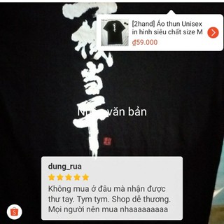 [2hand] Áo thun Nam size S siêu đẹp mới ~98%