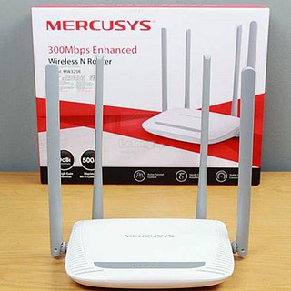 Bộ phát wifi  Mercusys MW325R 4 râu Chính hãng