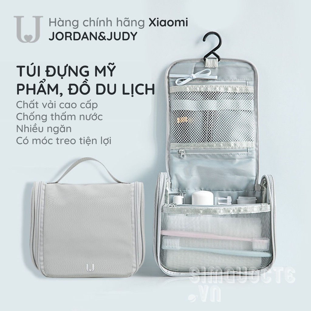 [Size to] Túi đựng mỹ phẩm đồ du lịch đa năng chính hãng Xiaomi Jordan&amp;Judy