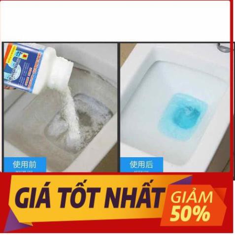 Bột thông tắc cống bồn cầu thần thánh siêu gói thuốc cho đường ống rửa bát dầu mỡ bể phốt nghẹt cực mạnh