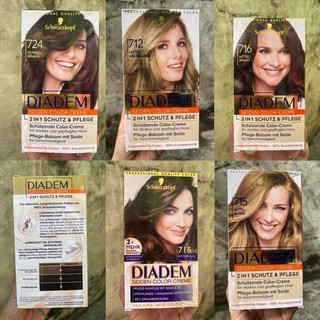 Thuốc nhuộm tóc Schwarzkopf Diadem . Made in Gẻmany
